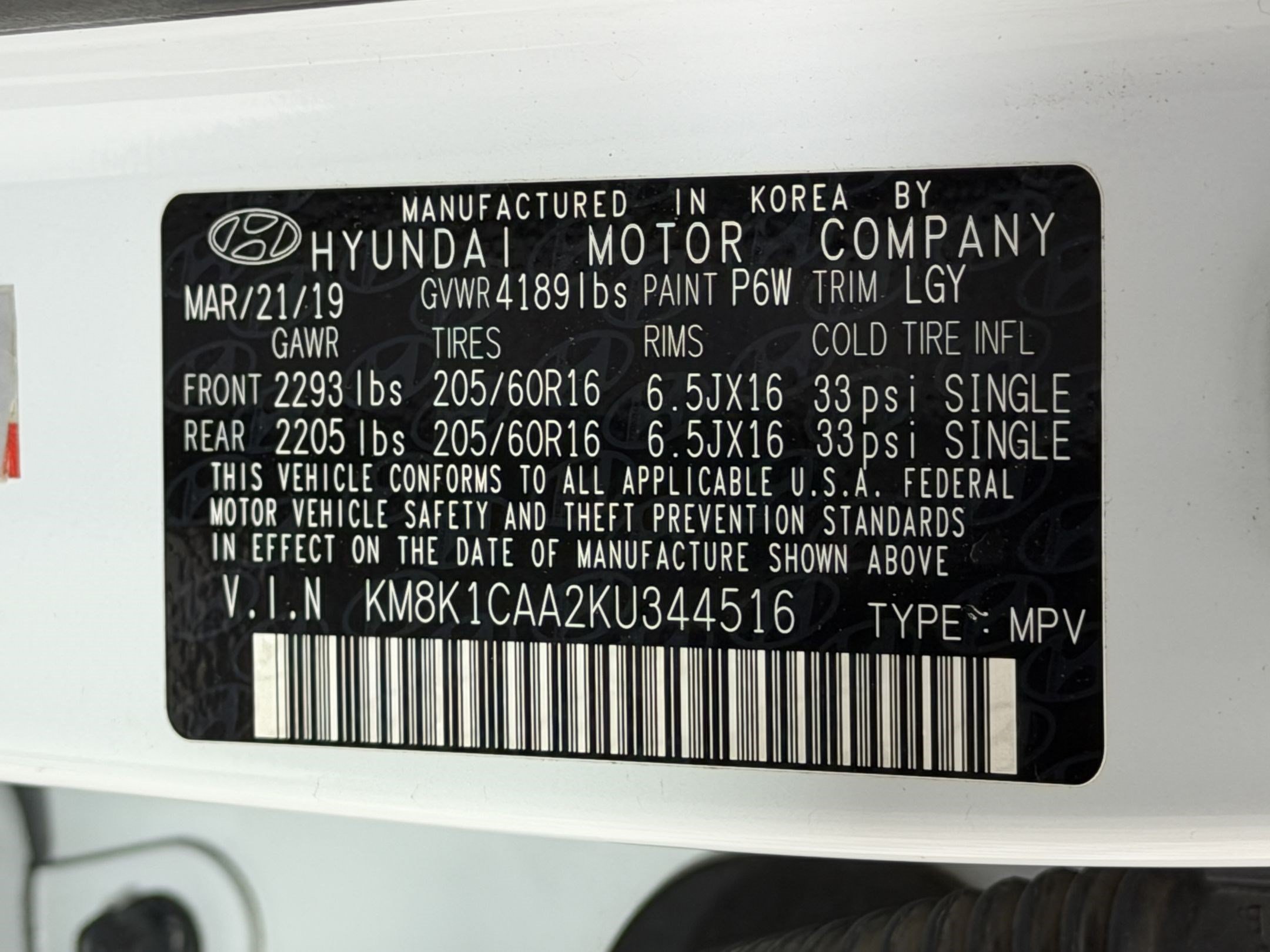 Used 2019 Hyundai Kona SE AWD/4WD image 22