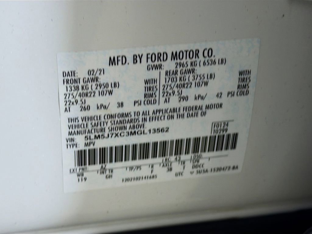 Used 2021 Lincoln Aviator Reserve w/ Equipment Group 208A AWD/4WD image 30