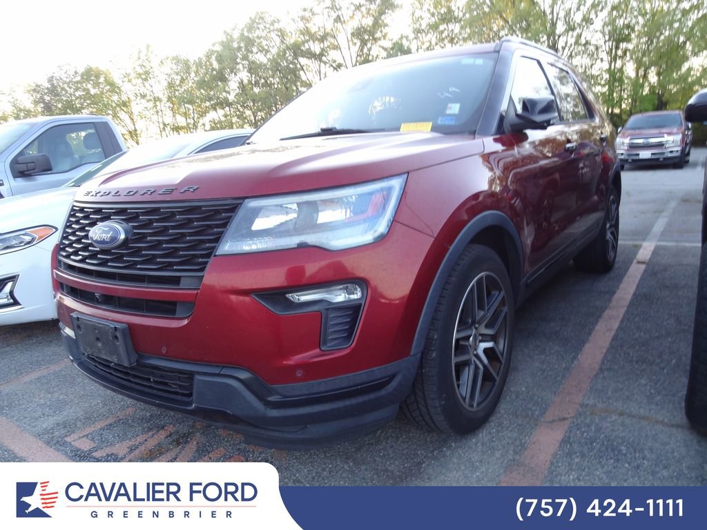 Used 2019 Ford Explorer Sport w/ Equipment Group 401A image 3