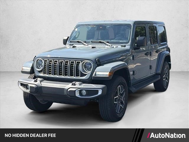 Used 2024 Jeep Wrangler Unlimited Sahara w/ Technology Group AWD/4WD image 1