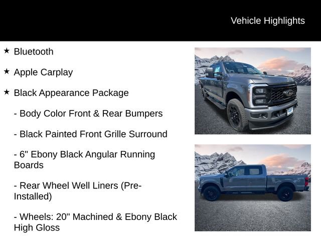 New 2025 Ford F350 XLT w/ Black Appearance Package image 20