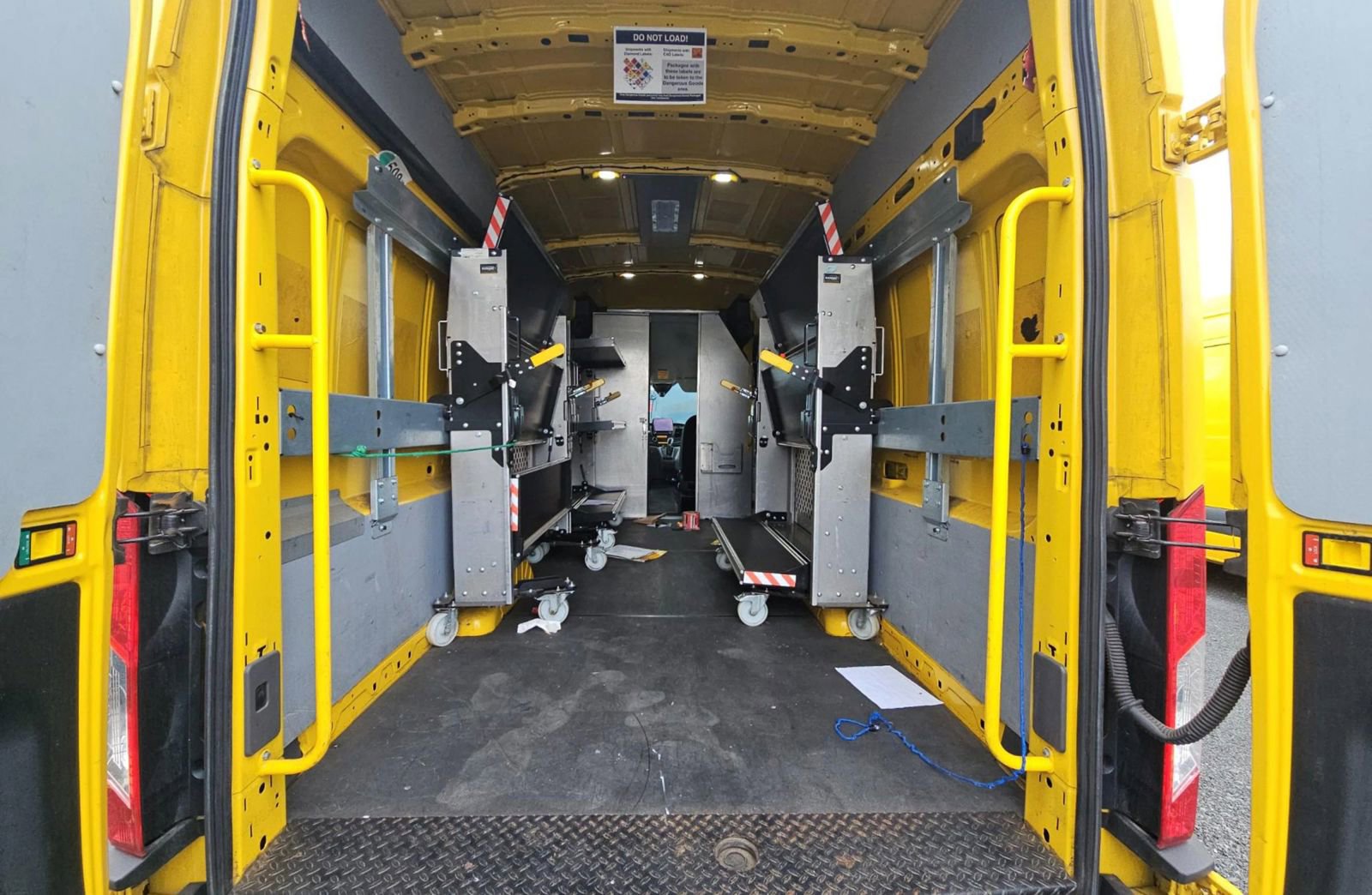 Used 2021 Ford Transit 250 148 High Roof Extended w/ Parcel Delivery Package RWD image 12