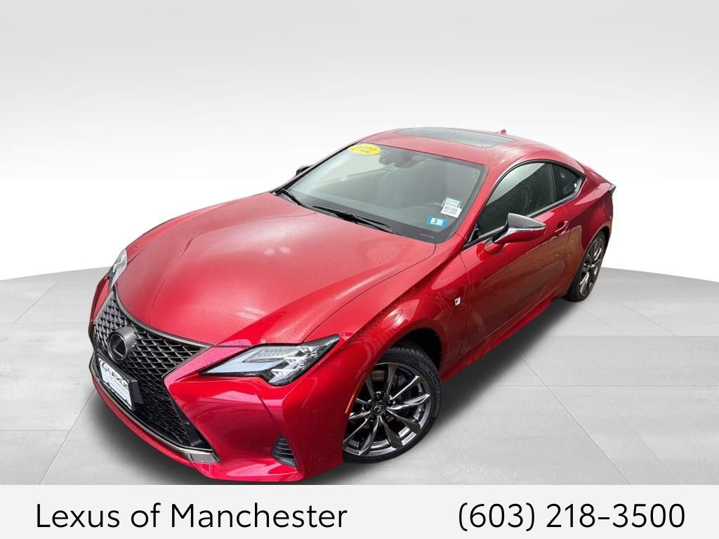 Used 2022 Lexus RC 350 F Sport