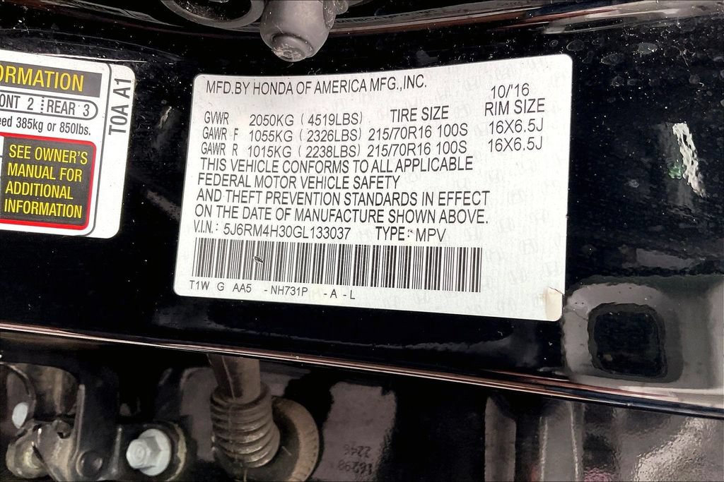 Used 2016 Honda CR-V LX image 29