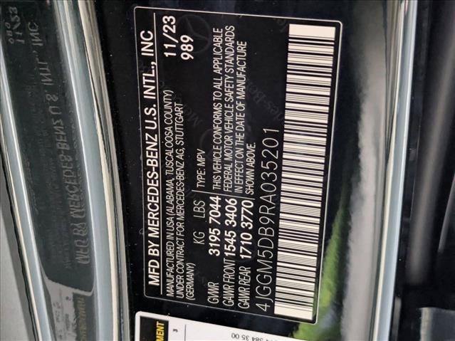 Certified 2024 Mercedes-Benz EQE AMG 4MATIC SUV image 27