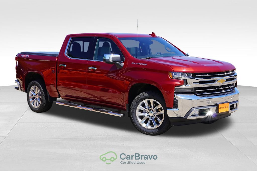Certified 2019 Chevrolet Silverado 1500 LTZ w/ LTZ Premium Package AWD/4WD image 1