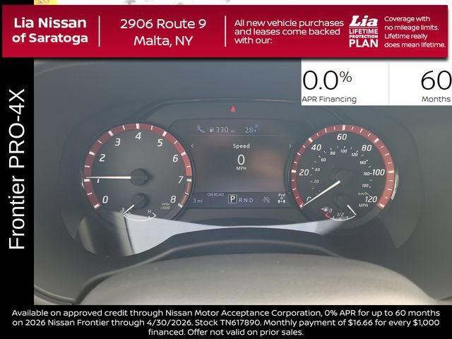 New 2026 Nissan Frontier PRO-4X w/ Pro-4x Convenience Package AWD/4WD image 21