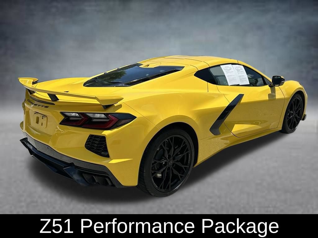 Used 2025 Chevrolet Corvette Stingray Preferred Cpe w/ Z51 Performance Package RWD image 5