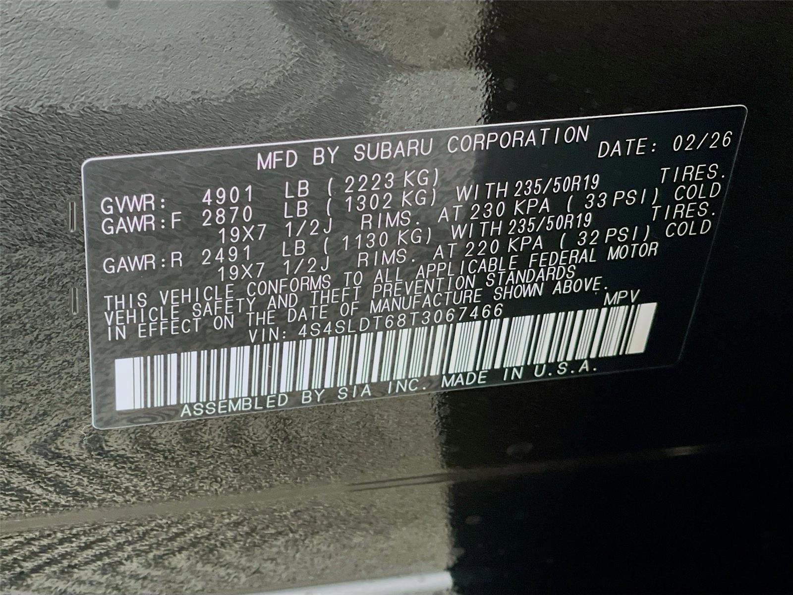 New 2026 Subaru Forester Touring image 23