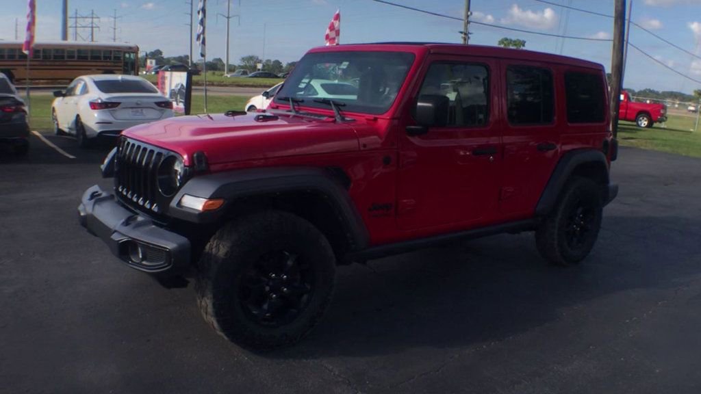 Used 2021 Jeep Wrangler Sport image 4