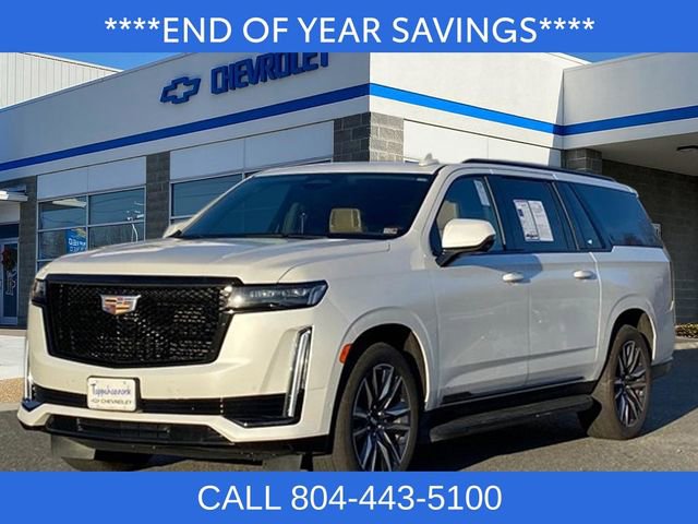 Used 2021 Cadillac Escalade ESV Sport w/ Driver Assist Tech Package