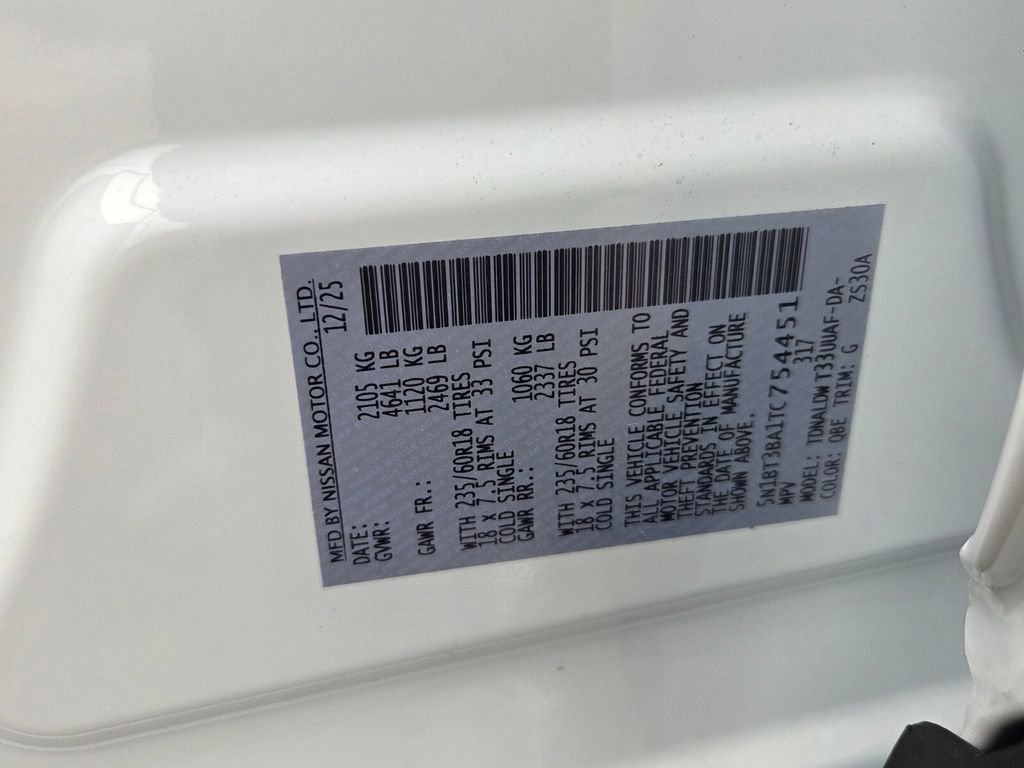 New 2026 Nissan Rogue SV w/ Cold Weather Package image 4