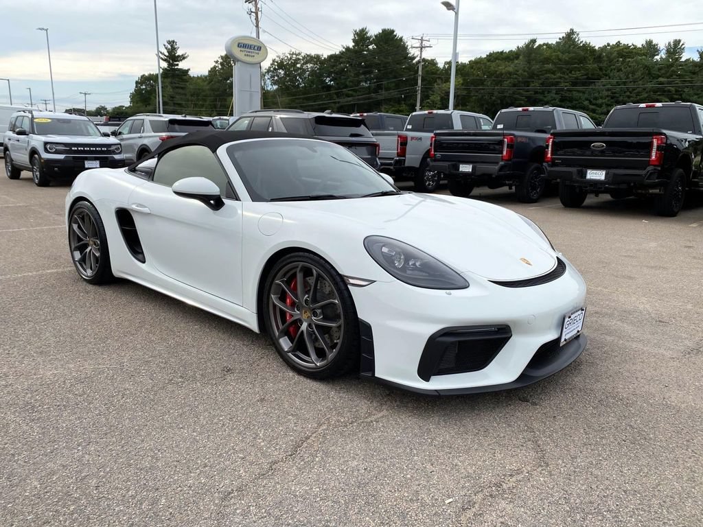 Used 2021 Porsche 718 Boxster Spyder RWD video 1