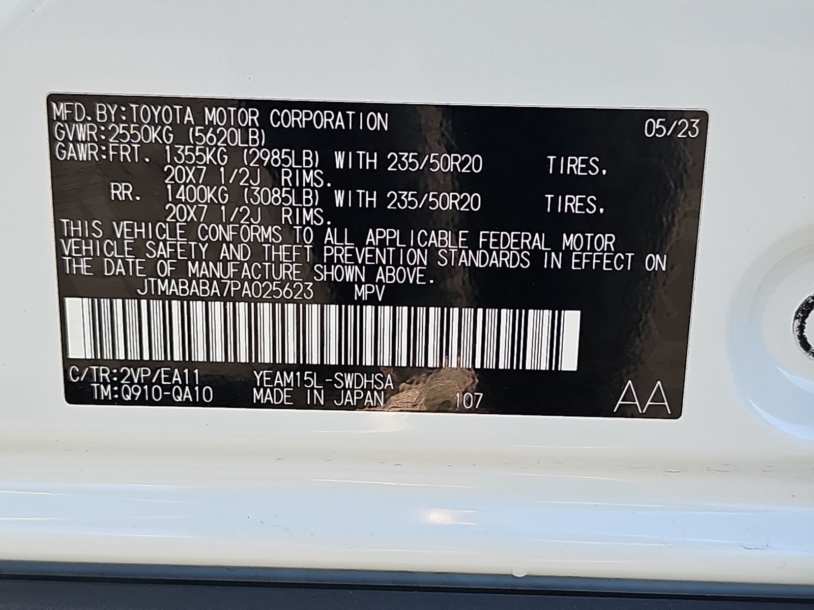 Certified 2023 Subaru Solterra AWD image 39