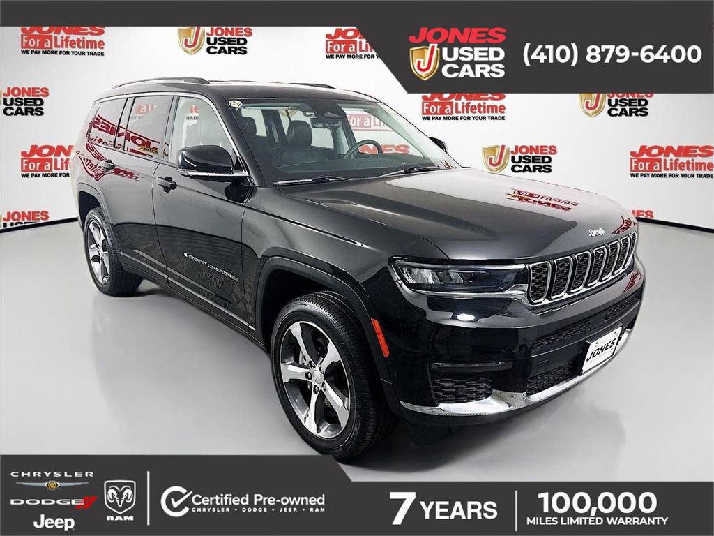 Used 2023 Jeep Grand Cherokee L Limited w/ Luxury Tech Group II AWD/4WD image 1