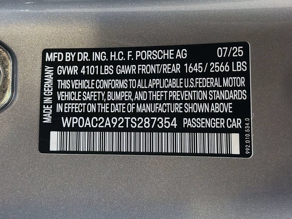 Used 2026 Porsche 911 GT3 RWD image 33