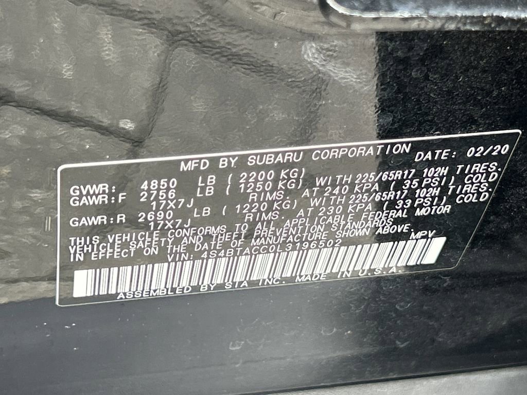 Used 2020 Subaru Outback Premium w/ Popular Package #1 AWD/4WD image 32