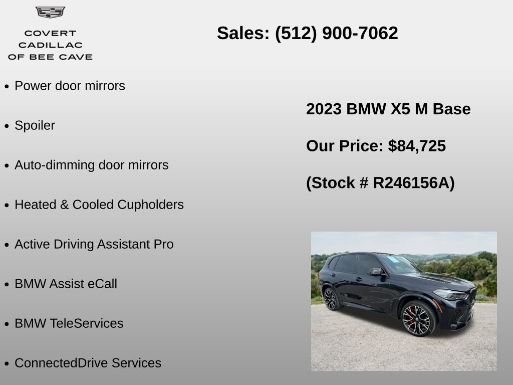 Used 2023 BMW X5 M w/ Competition Package AWD/4WD image 24