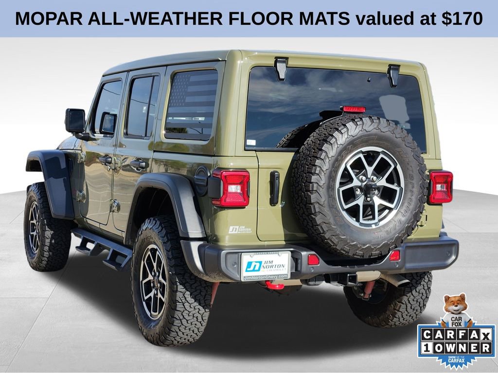 Used 2025 Jeep Wrangler Unlimited Rubicon w/ Technology Group image 7