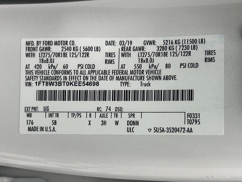 Used 2019 Ford F350 Lariat w/ Lariat Ultimate Package image 23