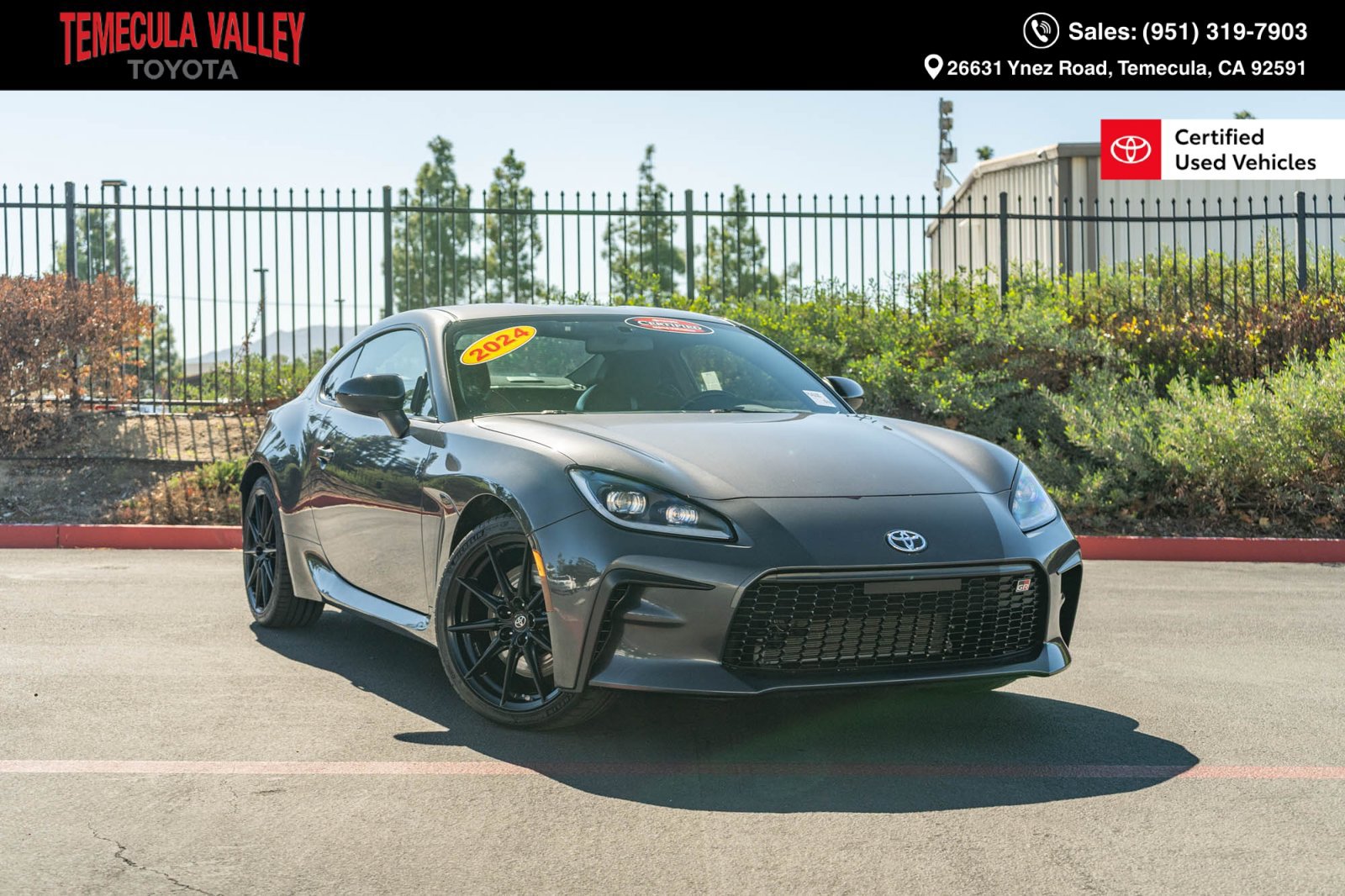 Certified 2024 Toyota GR86 Premium w/ Performance Package