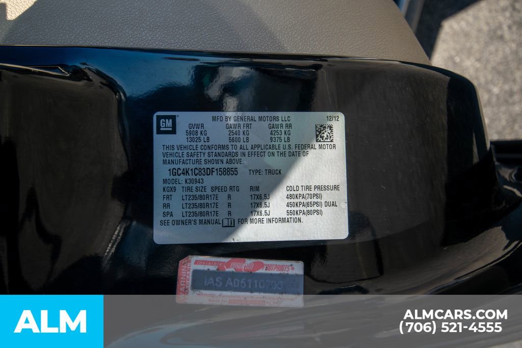 Used 2013 Chevrolet Silverado 3500 LTZ w/ LTZ Plus Package image 21