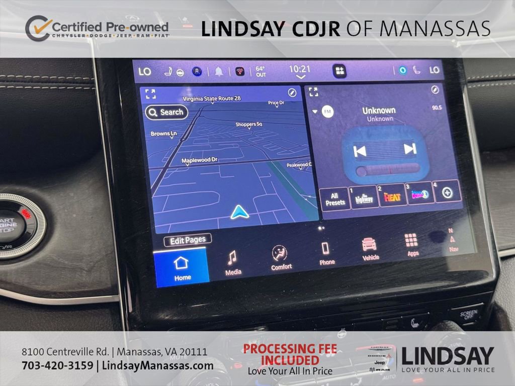 Certified 2025 Jeep Grand Cherokee L Limited w/ Black Appearance Package AWD/4WD image 13