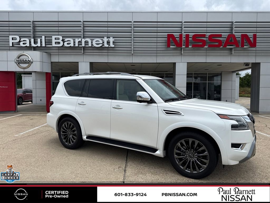 Certified 2024 Nissan Armada Platinum w/ Cargo Package