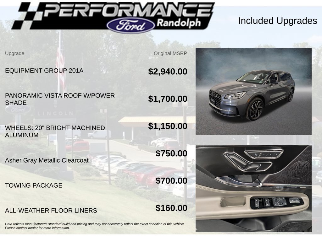 Used 2023 Lincoln Corsair Reserve w/ Equipment Group 201A AWD/4WD image 7