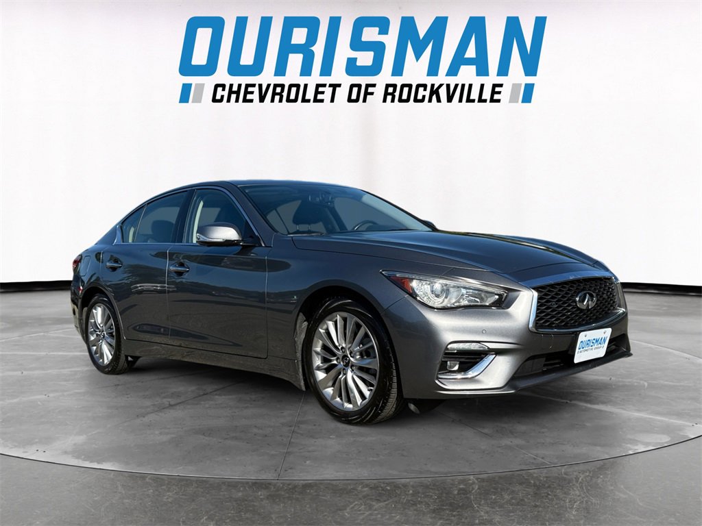 Used 2021 INFINITI Q50 Luxe w/ Seat & Sound Package