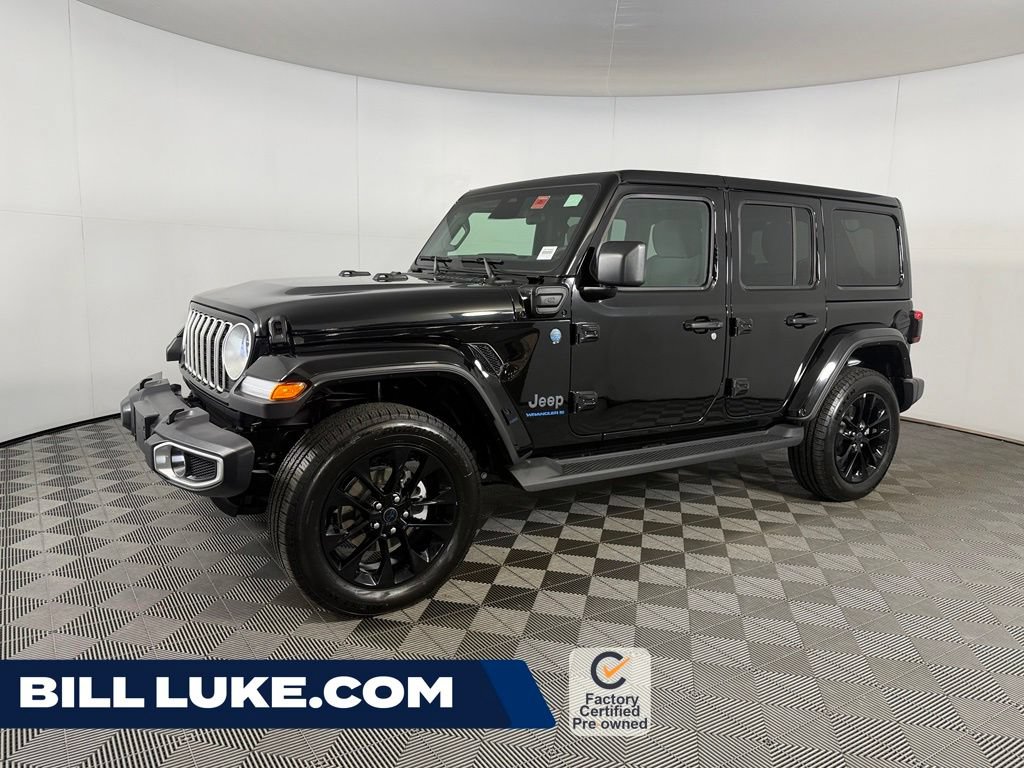 Certified 2025 Jeep Wrangler Unlimited Sahara