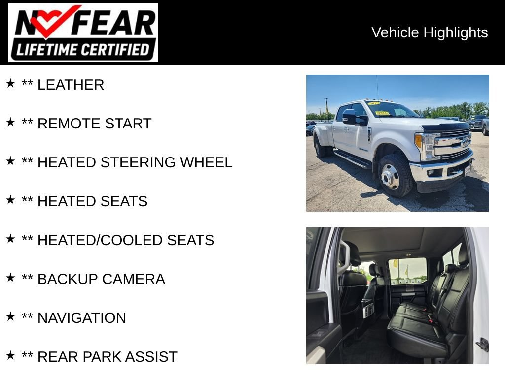 Used 2017 Ford F350 Lariat w/ Lariat Ultimate Package AWD/4WD video 2