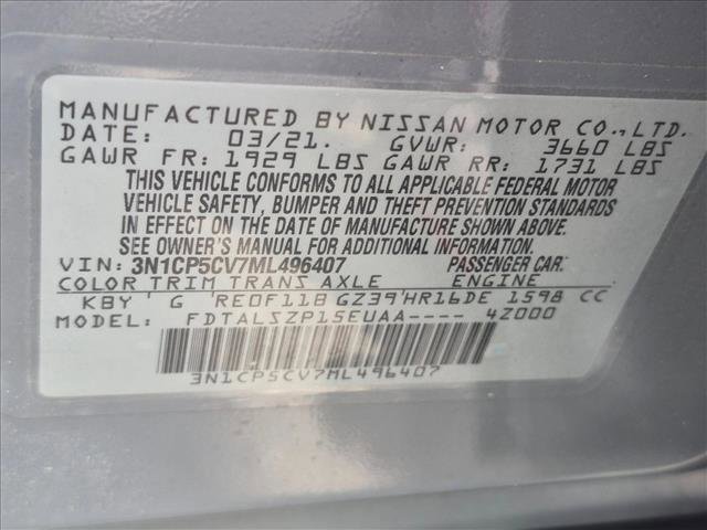 Used 2021 Nissan Kicks SV image 23