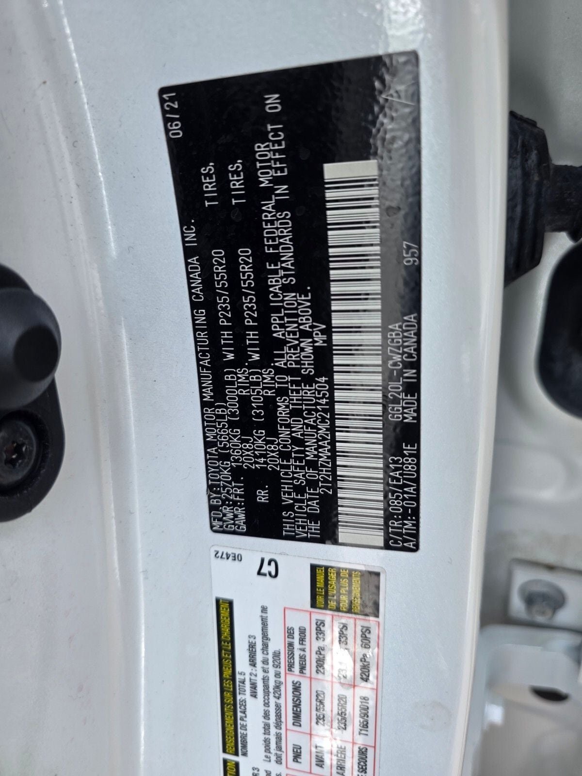 Certified 2021 Lexus RX 350 FWD w/ Premium Package image 38