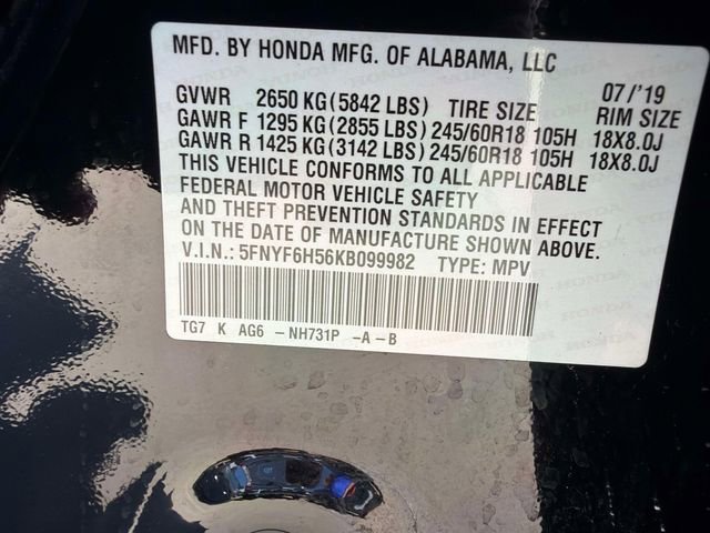 Used 2019 Honda Pilot EX-L image 30
