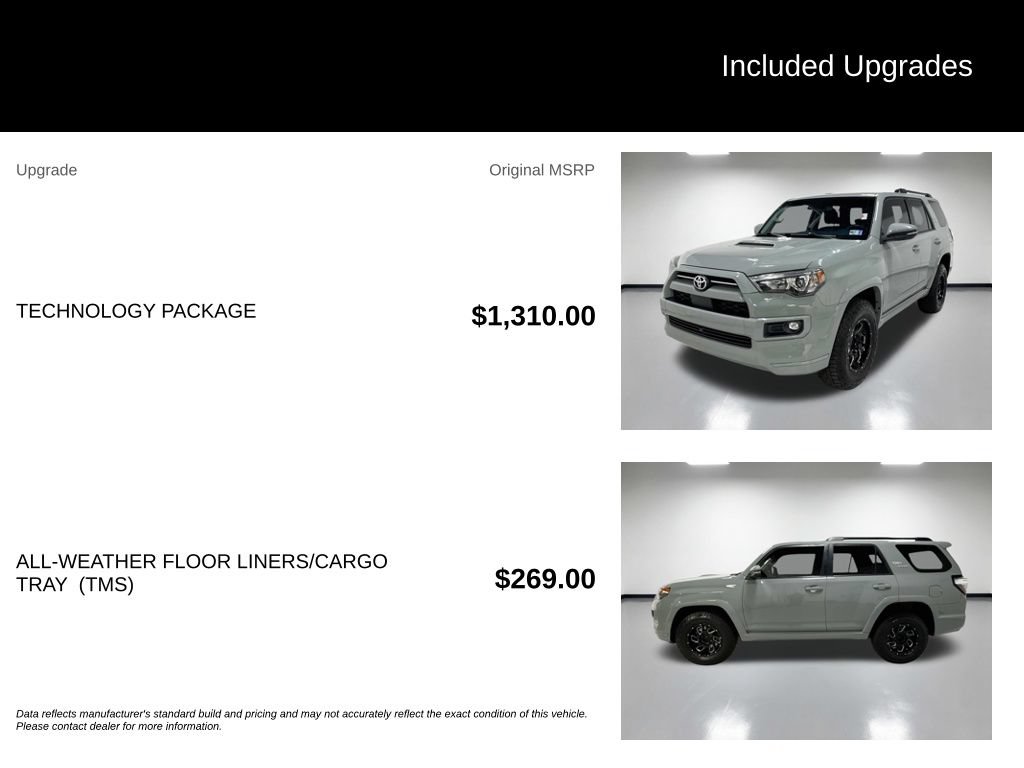 Used 2022 Toyota 4Runner TRD Sport w/ Technology Package AWD/4WD image 7