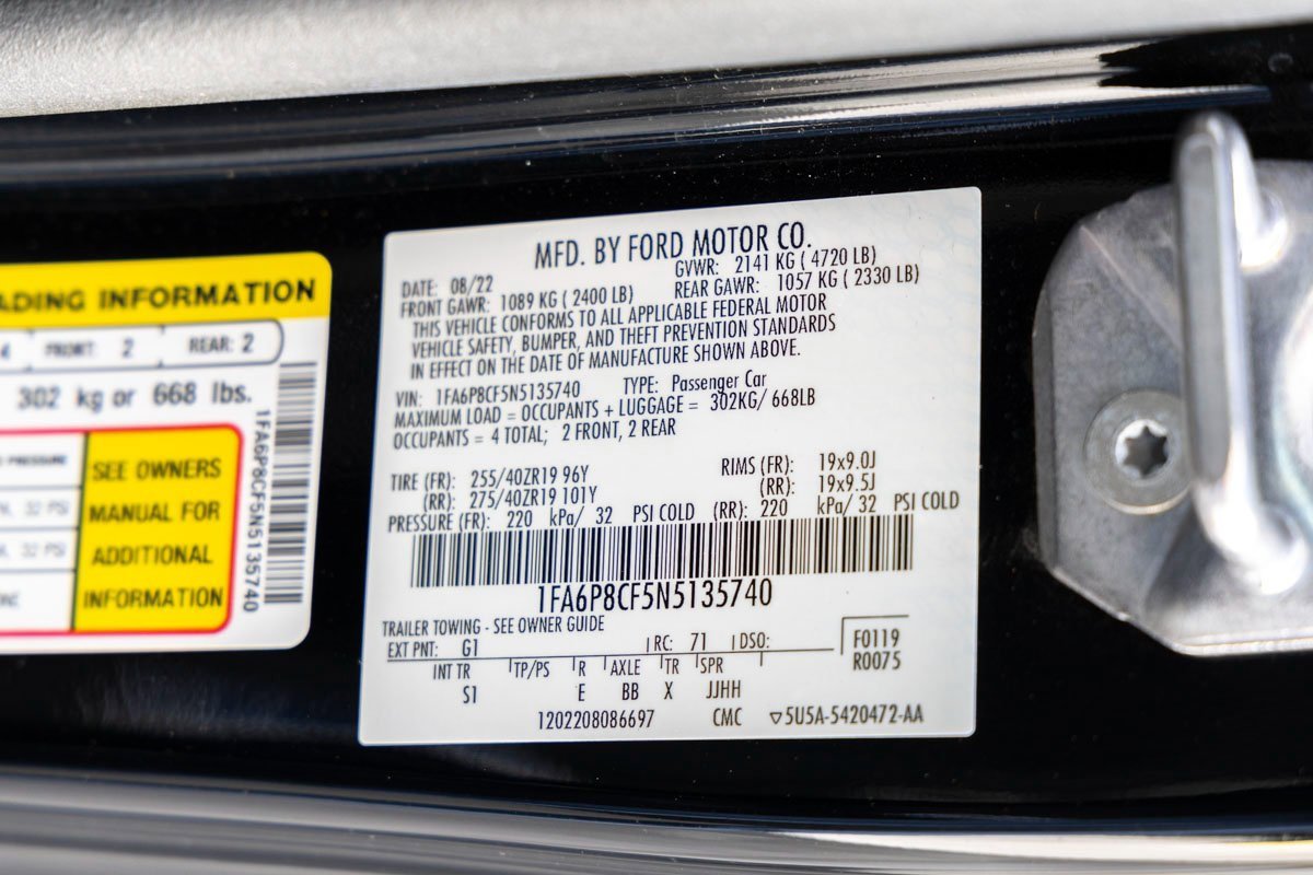 Used 2022 Ford Mustang GT Premium w/ GT Performance Package image 38