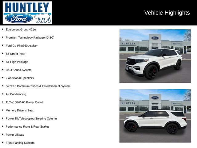 Certified 2023 Ford Explorer ST w/ Equipment Group 401A AWD/4WD image 2
