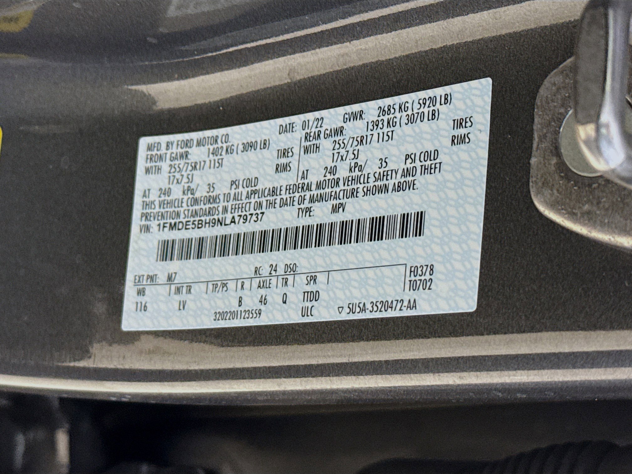 Used 2022 Ford Bronco Big Bend image 35