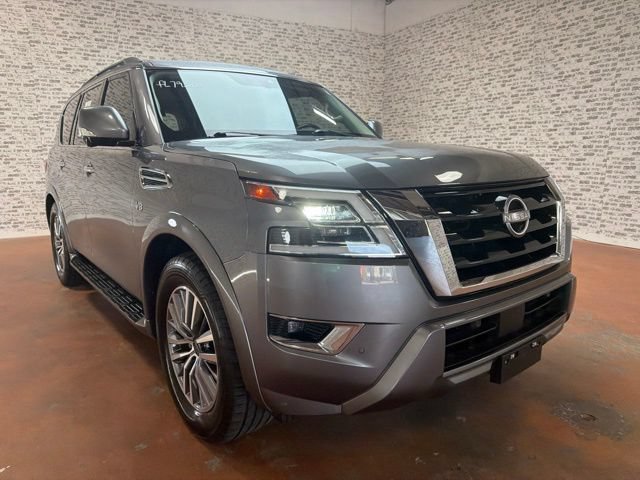 Used 2021 Nissan Armada SL w/ Captain's Chairs Package AWD/4WD image 7