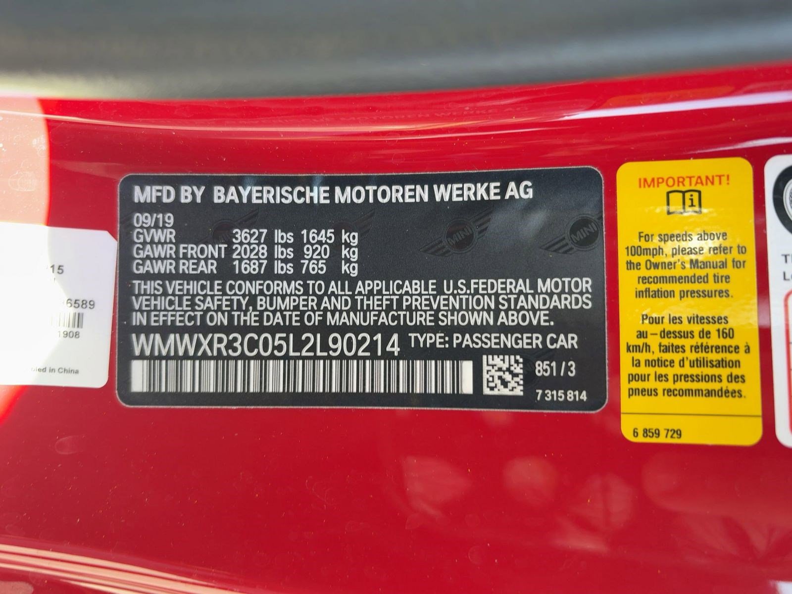 Used 2020 MINI Cooper 2-Door Hardtop w/ Storage Package image 18