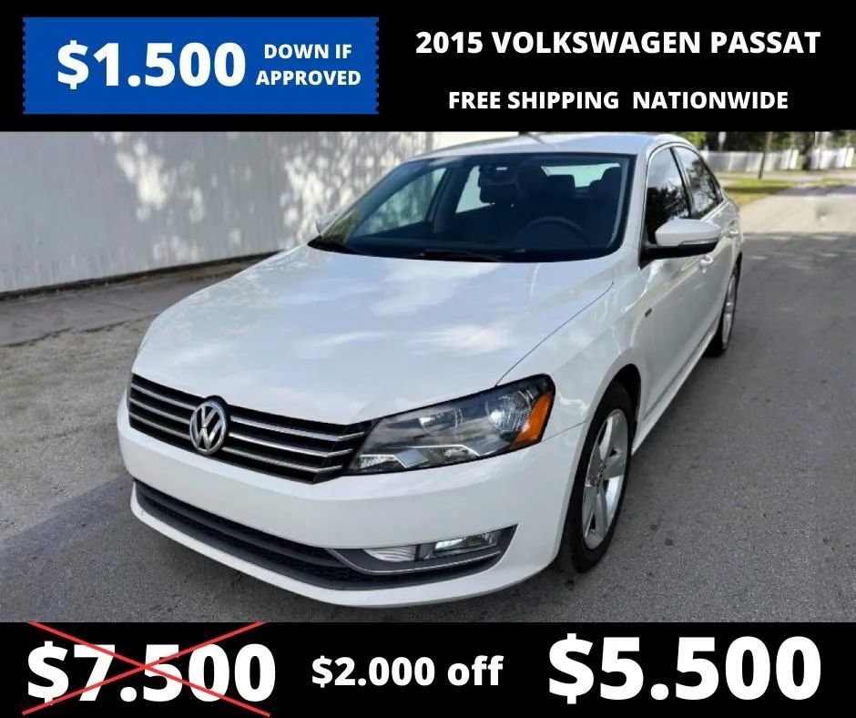 Used 2015 Volkswagen Passat 1.8T Limited Edition