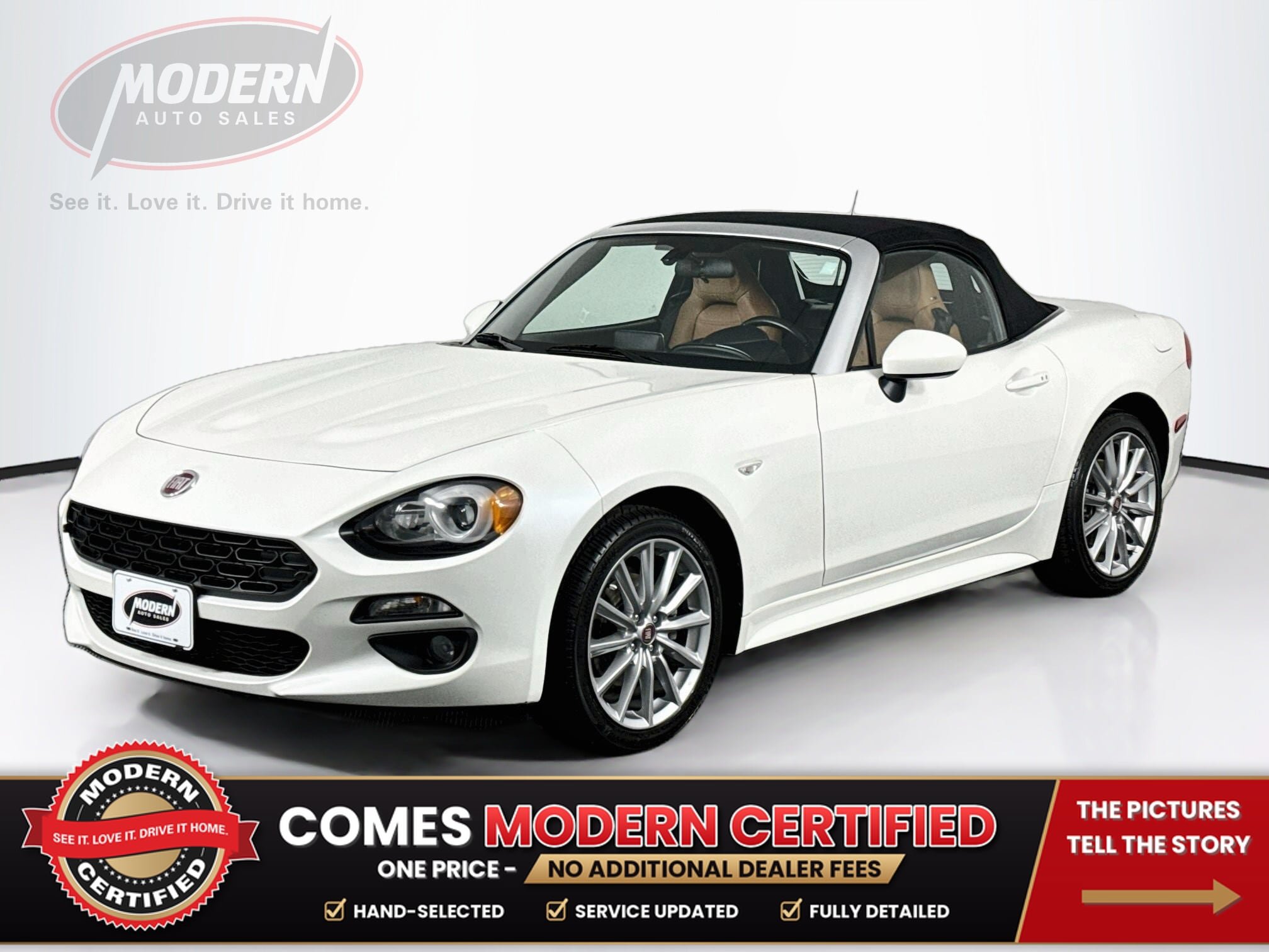 Used 2018 FIAT 124 Spider Lusso w/ Navigation & Sound Group