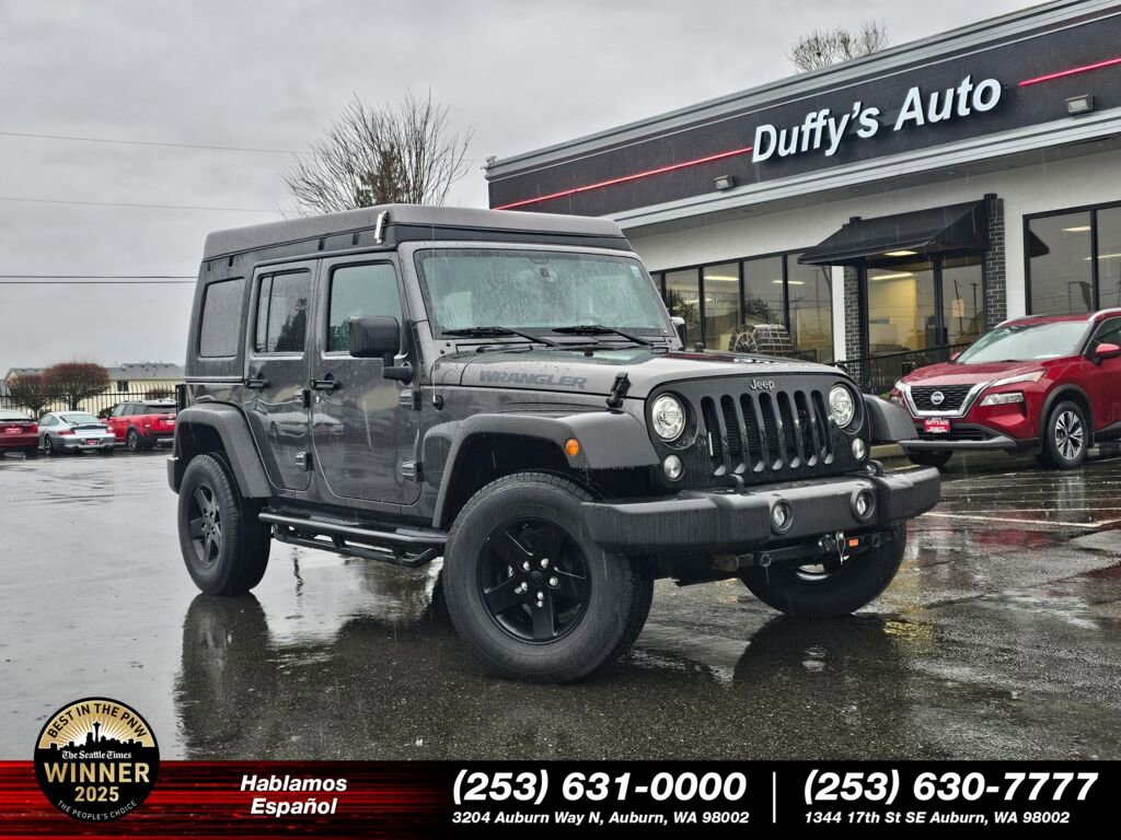 Used 2017 Jeep Wrangler Unlimited Sport