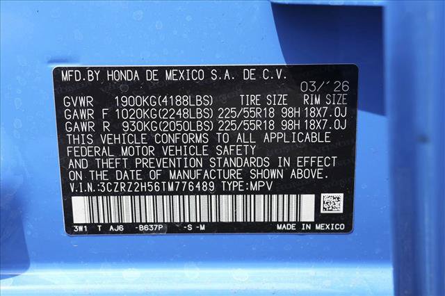 New 2026 Honda HR-V Sport image 24