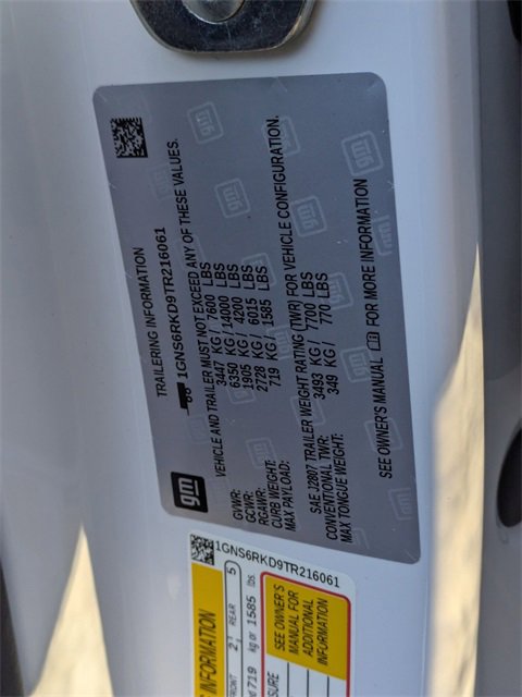 New 2026 Chevrolet Tahoe RST w/ RST Capability Package image 45