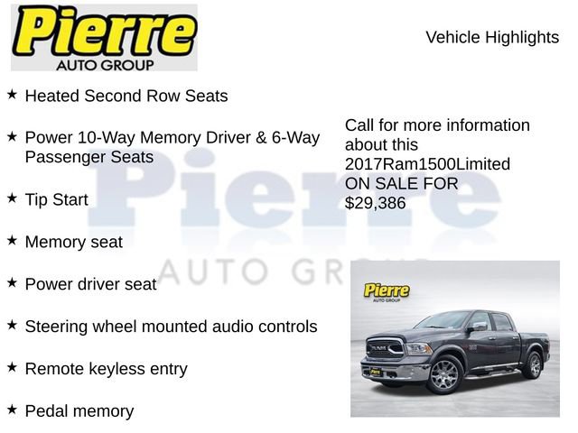 Used 2017 RAM 1500 Limited AWD/4WD image 22