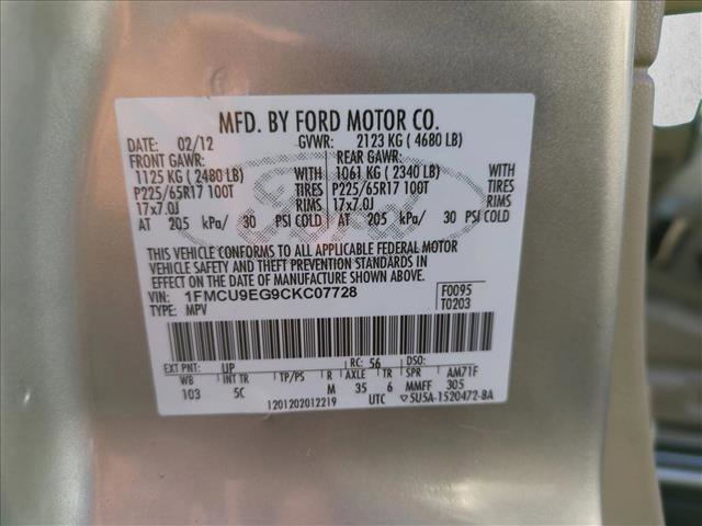 Used 2012 Ford Escape Limited image 12