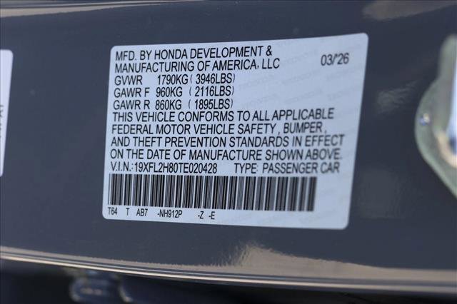 New 2026 Honda Civic Sport image 24