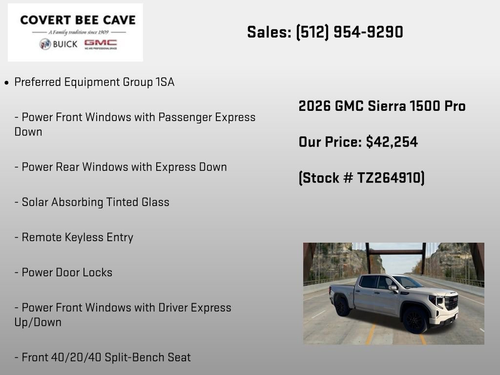 New 2026 GMC Sierra 1500 Pro w/ Graphite Edition RWD image 6